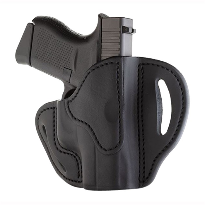 1791 Gunleather BHC-SBL-R Compact Belt Holster Stealth Black RH OWB - View 2
