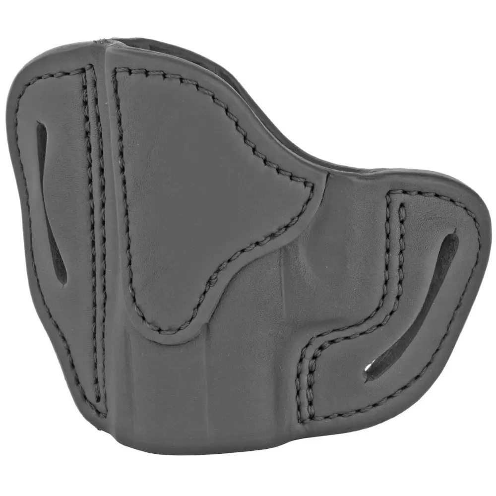 1791 Gunleather BHC-SBL-L Left Hand Black Leather OWB Holster Quick Draw - View 2
