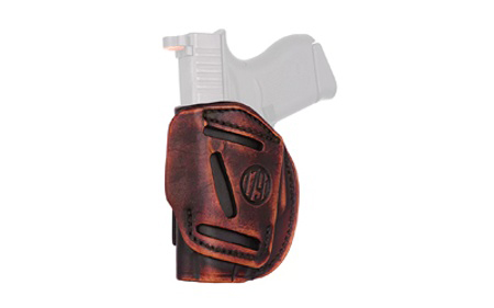 1791 Gunleather 4WH-2-VTG-R 4-Way Holster Sz 2 Vintage Brown RH - View 2