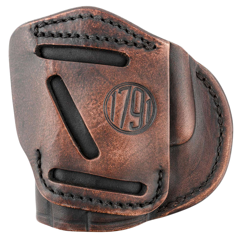 1791 Gunleather 4WH4VTGR 4-Way IWB/OWB 04 Vintage Leather Belt Clip... - View 2
