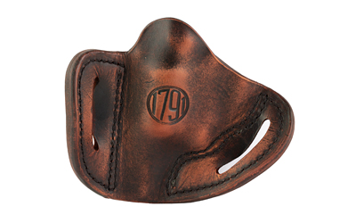 1791 Gunleather RVH-1-VTG-R J-Frame Revolver OWB Holster, Vintage Leather - View 3