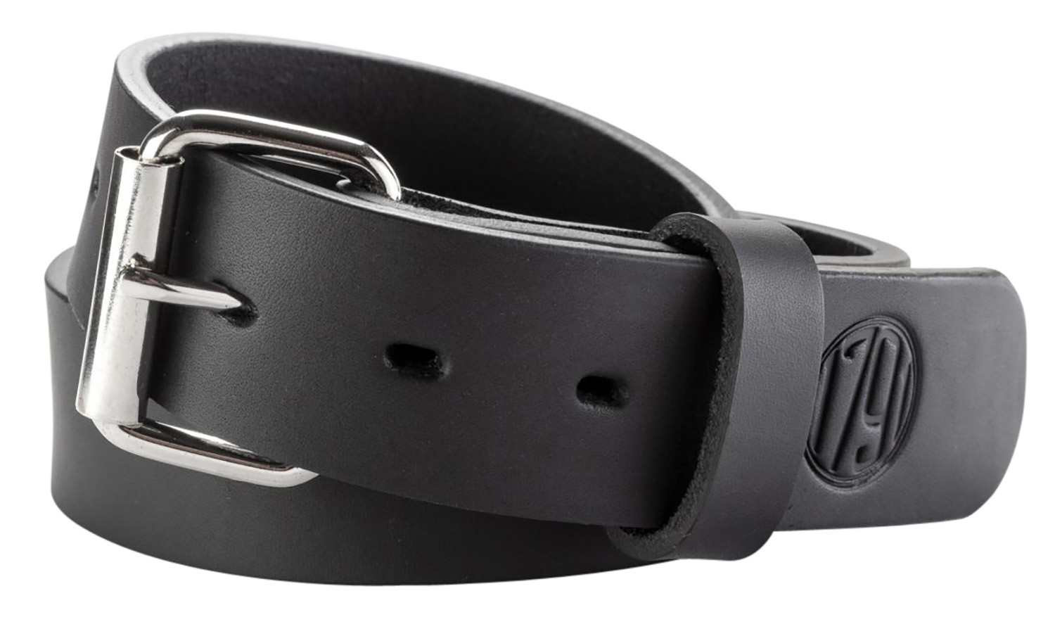 1791 Gunleather BLT014852SBLA Gun Belt Stealth Black Leather 48/52 1.5" - View 2