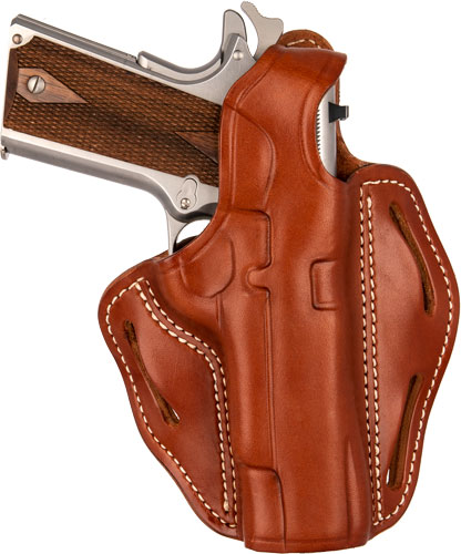1791 Gunleather BHX1CLCBRR BHX OWB 01 Classic Brown Leather Belt Slide... - View 2