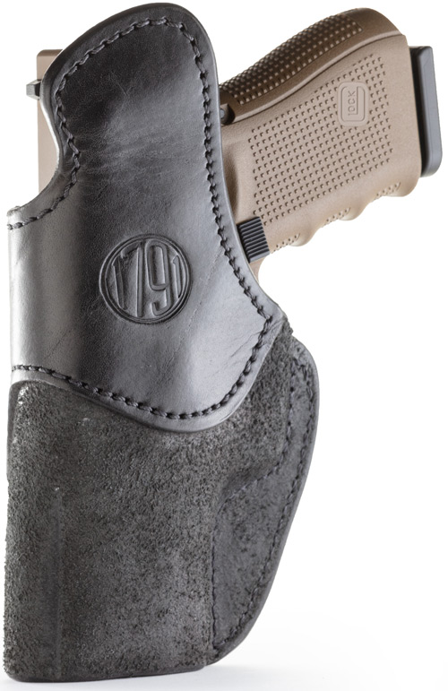 1791 Gunleather RCH4BLKR RCH IWB Size 04 Black Leather Belt Clip... - View 2