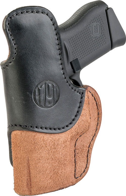 1791 Gunleather RCH-3-BLB-R Rigid Holster Brown/Black RH Size 3 - View 2