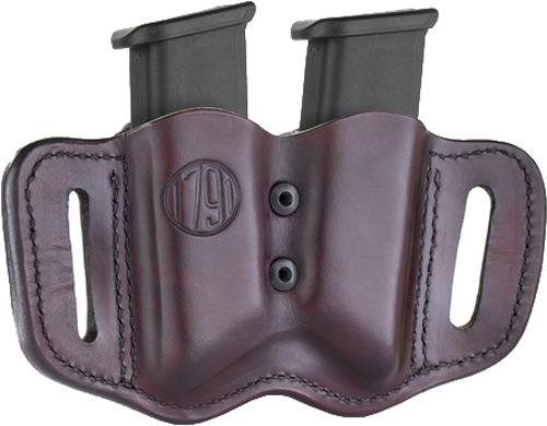 1791 Gunleather MAG-F-2.2-SBR-A Double Mag Carrier Signature Brown - View 2