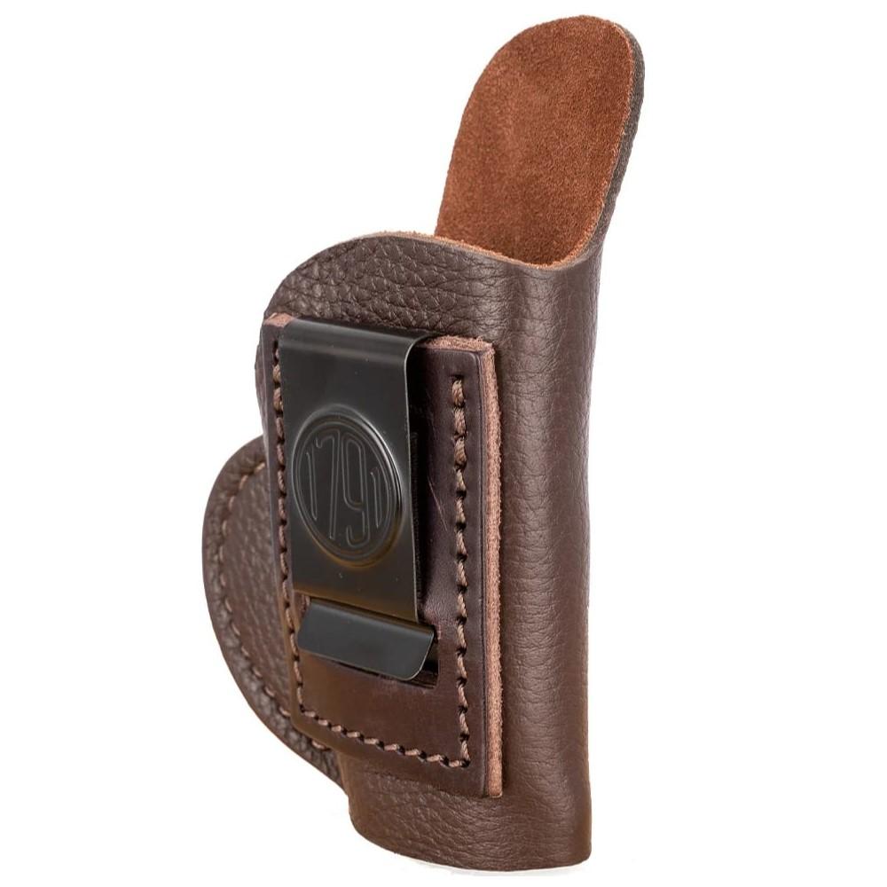 1791 Gunleather FCD2BRWL Fair Chase IWB Holster Brown Deer Hide Left-Handed - View 2