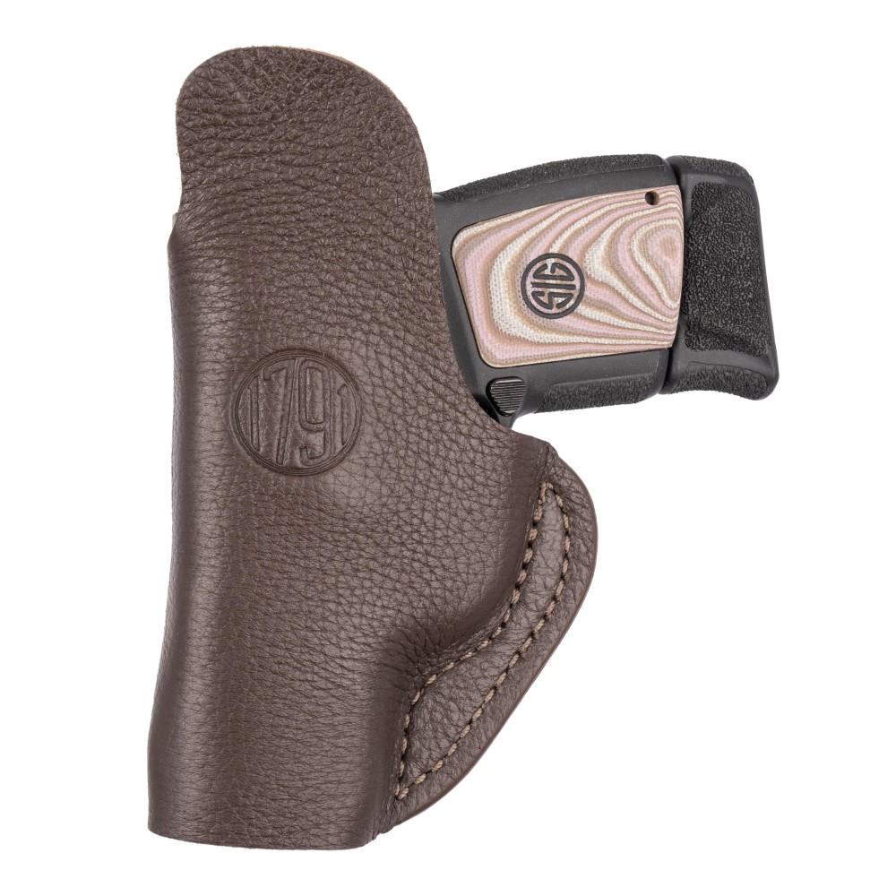 1791 Fair Chase Deer Skin IWB Holster Size Brown - View 2