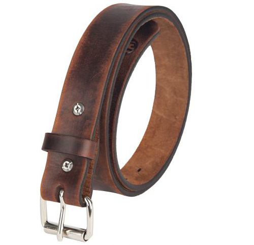 1791 Gunleather BLT-01-44/48-VTG-A Gun Belt, Vintage Brown, Size 44/48 - View 2
