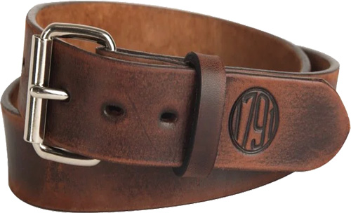 1791 Gunleather BLT-01-42/46-VTG-A Gun Belt, Vintage Brown, Size 42/46 - View 2
