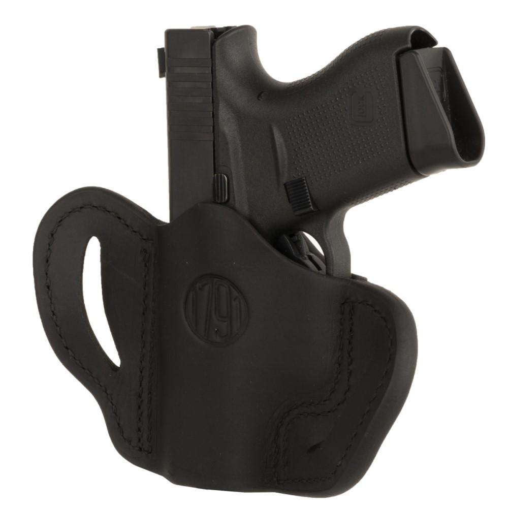 1791 Gunleather OR-BHC-SBL-R Holster Compact Stealth Black Right Hand - View 2