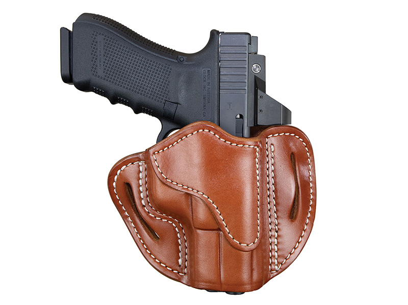 1791 Gunleather OR-BH2.1-CBR-R Optic Ready Holster Classic Brown RH - View 2