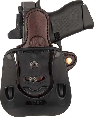 1791 Gunleather OR-PDH-C-SBR-R Optic Ready Paddle Holster Brown RH - View 2