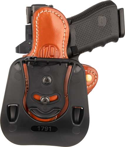 1791 Gunleather OR-PDH-2.1-CBR-R Optic Ready Paddle Holster Brown RH - View 2
