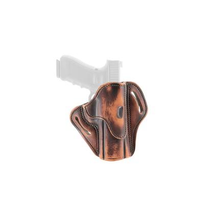 1791 Gunleather ORBH24VTGR Optic Ready OWB Holster Vintage Leather - View 2