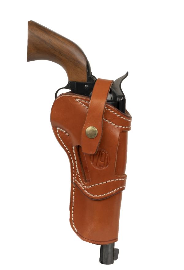 1791 Gunleather SA-RVH-6.5-CBR-A Revolver Holster Brown Ambidextrous 6.5 - View 2