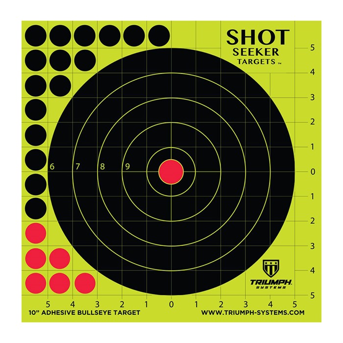 Triumph Systems 0900002 Shot Seeker Self-Adhesive Black/Yellow/Red Paper - View 2