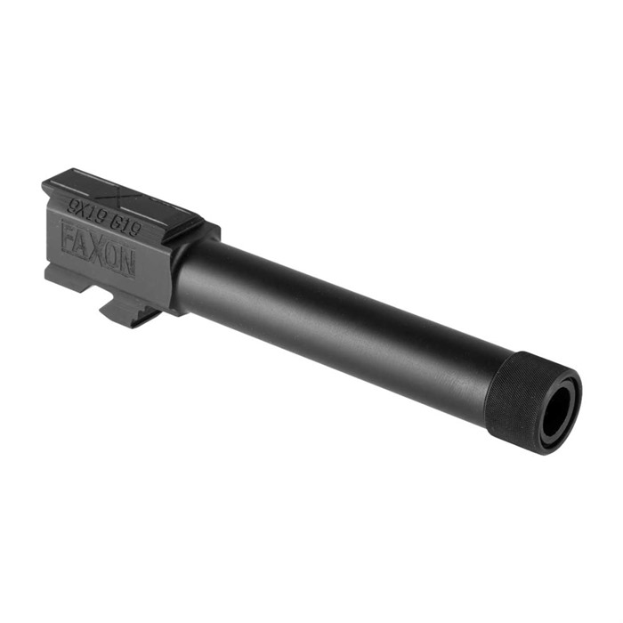 Faxon GA910N19NGQT 9mm Glock 19 Barrel 1/2x28 Nitride 1:10 Twist - View 2