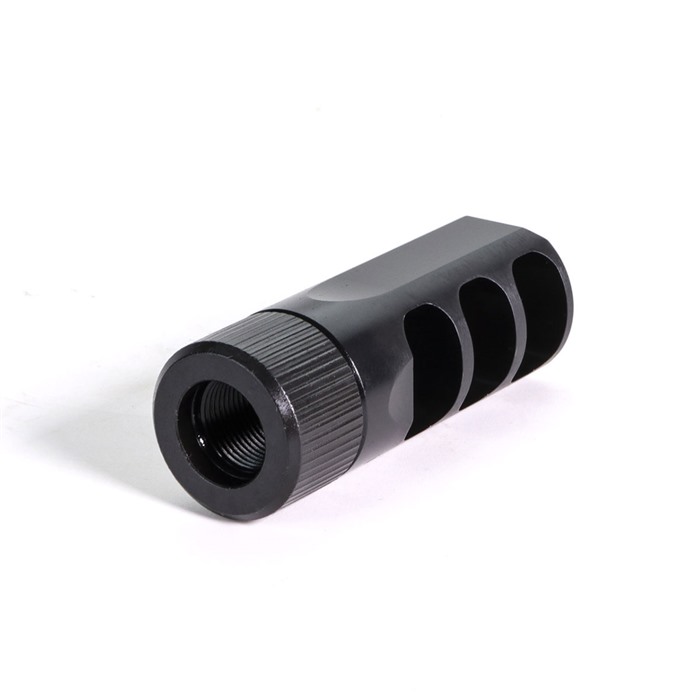 Faxon Firearms FFMD5563PMBSQPQ 5.56 NATO Muzzlok 3-Port Muzzle Brake - View 2