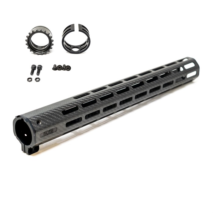 Faxon Firearms FFHGMLOK17C1 17" Carbon Fiber M-LOK Handguard Black - View 2