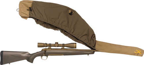 Browning Backcountry 52" Rifle Cover Waterproof Stretch Fabric Brown/Tan - View 2