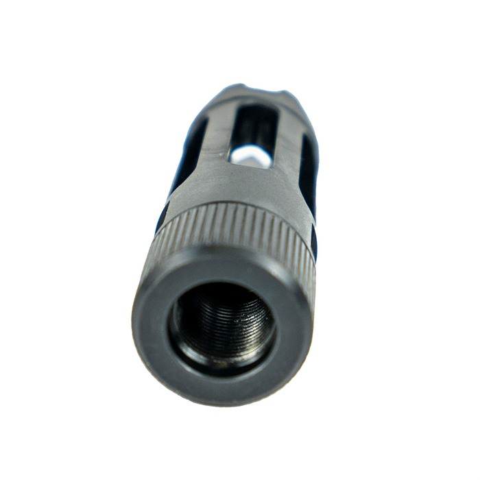 Faxon Firearms FFMD556PFHSQPQ 5.56x45 NATO Ported Flash Hider Black - View 2