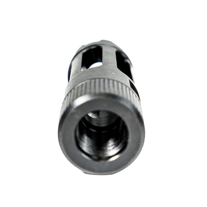MUZZLOK 9MM PORTED FLASH HIDER NITRIDE BLACK - View 2