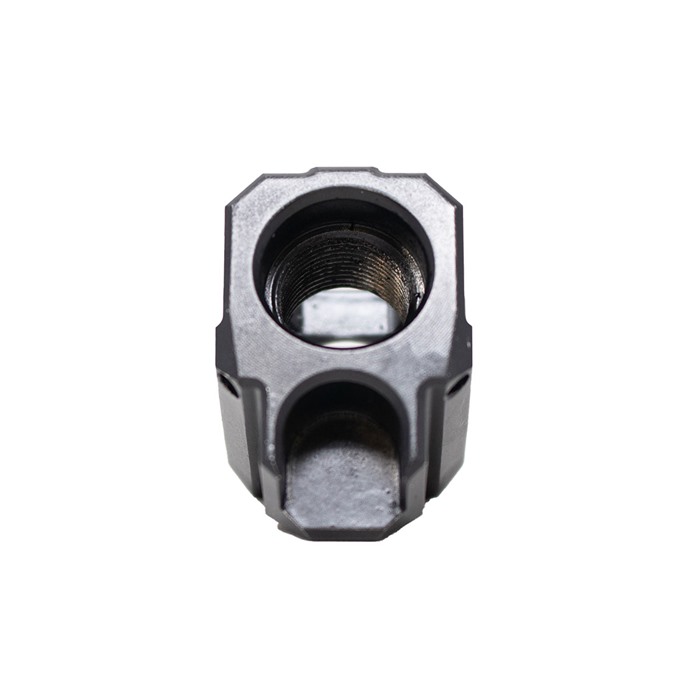 Faxon Firearms FFPACOMPSSMP01 EXOS-524 9mm Compensator 1/2"x28 Aluminum - View 3