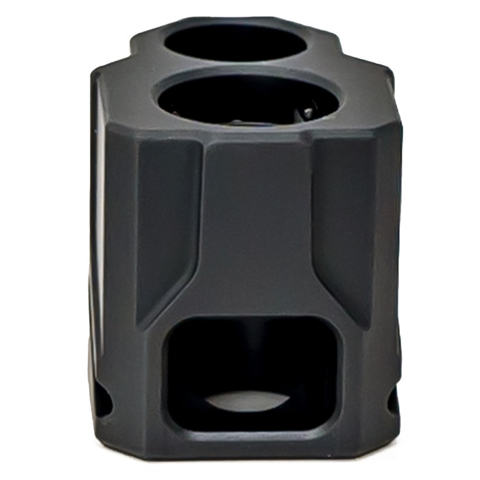 Faxon Firearms FFPACOMPDSG02 EXOS-543 9mm Compensator Black Anodized - View 3