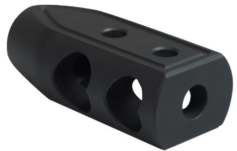 Timber Creek 65HBBLC Heart Breaker Muzzle Brake 6.5 Grendel Black - View 2