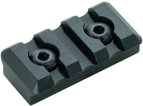Timber Creek M3SPRBL M-LOK 3 Slot Picatinny Rail Black Anodized Aluminum - View 2
