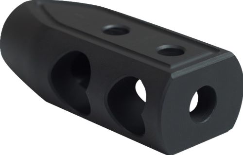 Timber Creek 223HBBLC Heart Breaker Muzzle Brake Black 1/2"-28 TPI - View 2