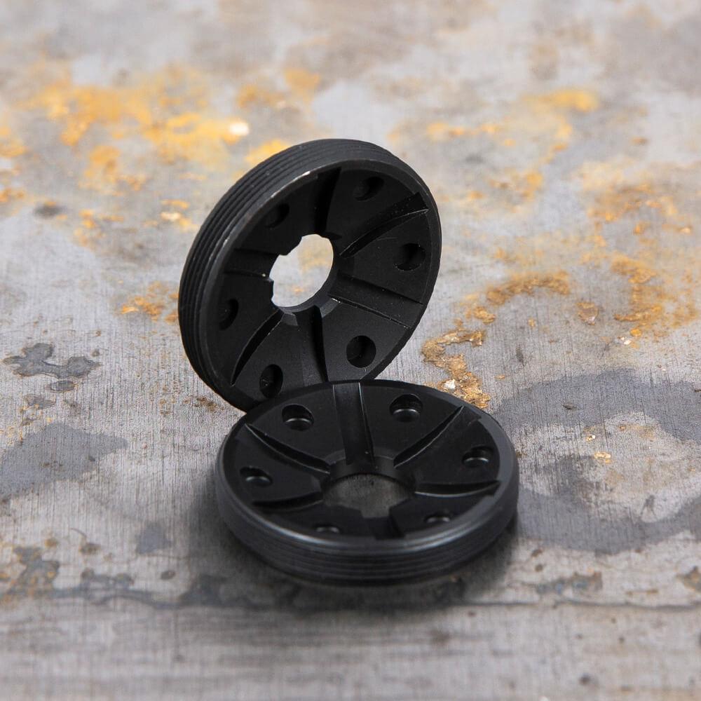 SilencerCo Charlie Front Cap .30 Cal Black - View 2