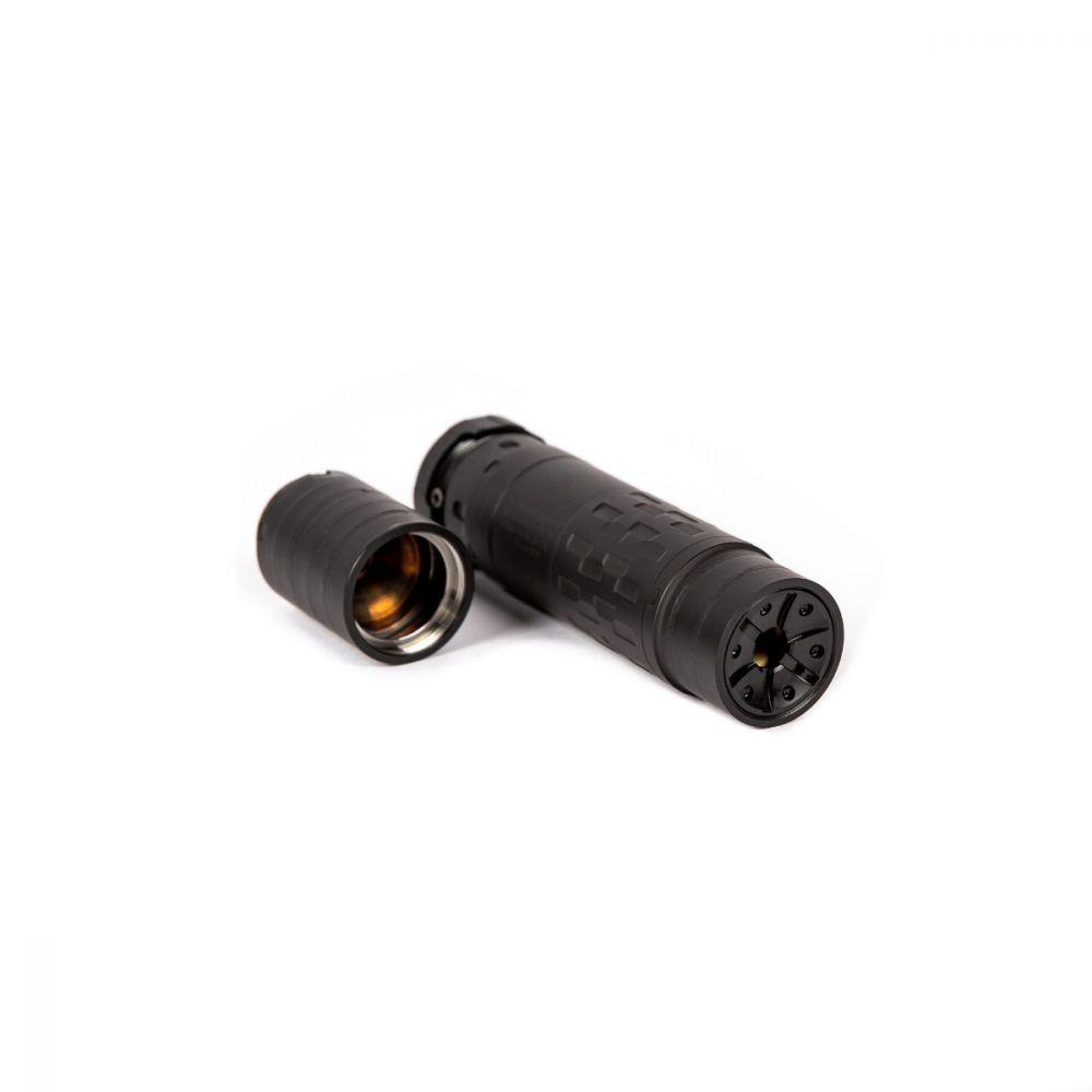 SilencerCo SU4735 Omega 36M 36 Cal Black Cerakote - View 2