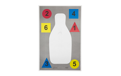 Action Target DTANTQA100 Training Multi-Purpose Silhouette Paper Hanging - View 2
