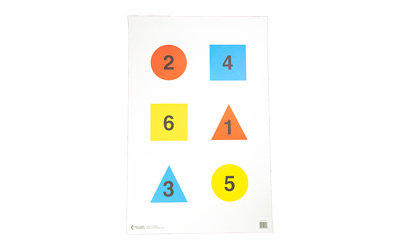 Action Target DT-2A-100 Training Target V2-A, 23"x35", 100 Pack - View 2