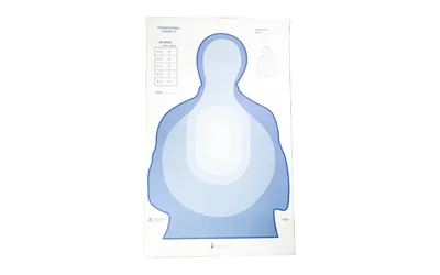 Action Target LTR-II BLUE-100 Treasury Transitional Target, 24.5"x40", 100 Pack - View 2