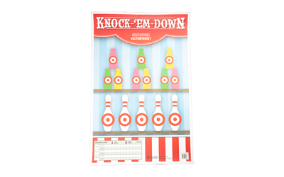 Action Target GSCARBTTL100 Knock-'Em-Down Paper Targets 23"x35" 100/Box - View 2