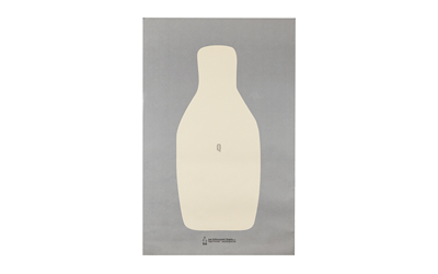Action Target QT100 Standard Center Mass Paper Target 22.5"x34.5" 100 Pack - View 2