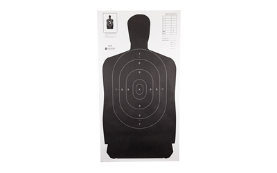 Action Target B27SBLACK100 Silhouette Target 23"x45" Black 100 Pack - View 2
