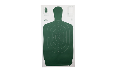 Action Target B-27S Standard Target Green Silhouette 24 in x 45 in 100 Pack - View 2
