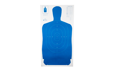 Action Target B27SBLUE100 24"x45" Blue Silhouette Paper Target 100 Pack - View 2