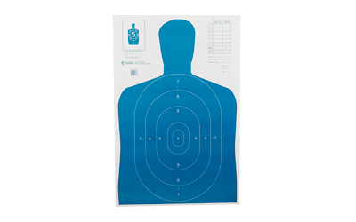 Action Target B27EBLUE100 23"x35" Blue Silhouette Paper Targets 100 Pack - View 2