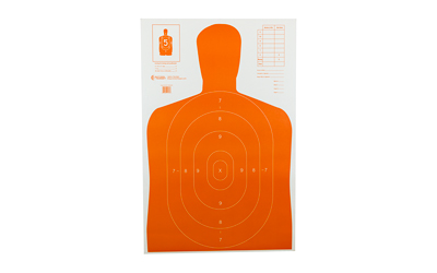 Action Target B27EORANGE 23"x35" Economy Silhouette Paper Target 100 Pack - View 2