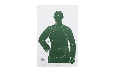 Action Target B21EGREEN100 23"x35" Green Silhouette Targets 100 Pack - View 2