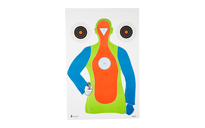 Action Target PRB21E100 Fluorescent Silhouette Targets 23"x35" 100 Pack - View 2
