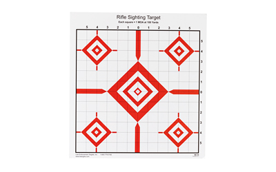 Action Target SI13100 Advanced Rifle Sighting Target 14"x15" 100 Pack - View 2