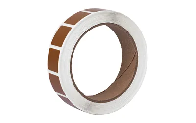 Action Target PASTBR Pasters Brown Adhesive Paper 7/8" 1000 Per Roll - View 2