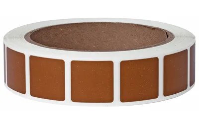 Action Target PASTBR Pasters Brown Adhesive Paper 7/8" 1000 Per Roll - View 3