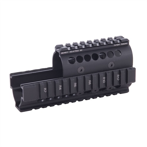 Midwest Industries MI-AK AK47/74 Handguard 6061 Aluminum Black Anodized - View 2